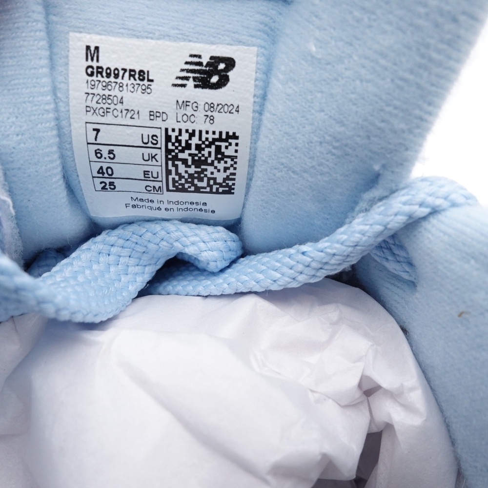 NEW New Balance 997R Sneakers GR997RSL Blue - Picture 9 of 10